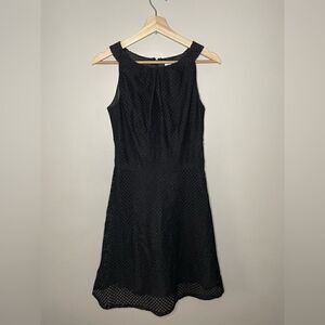 New York & Company Black Sleeveless Cocktail Dress Woman’s Size 2